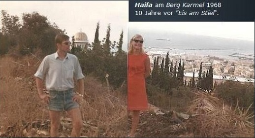 Mount Carmel, Baha`i Gardens Haifa 1969