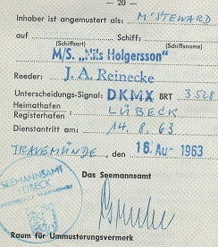 M/S Nils Holgersson 1963